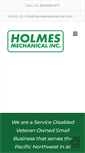 Mobile Screenshot of holmesmechanical.com